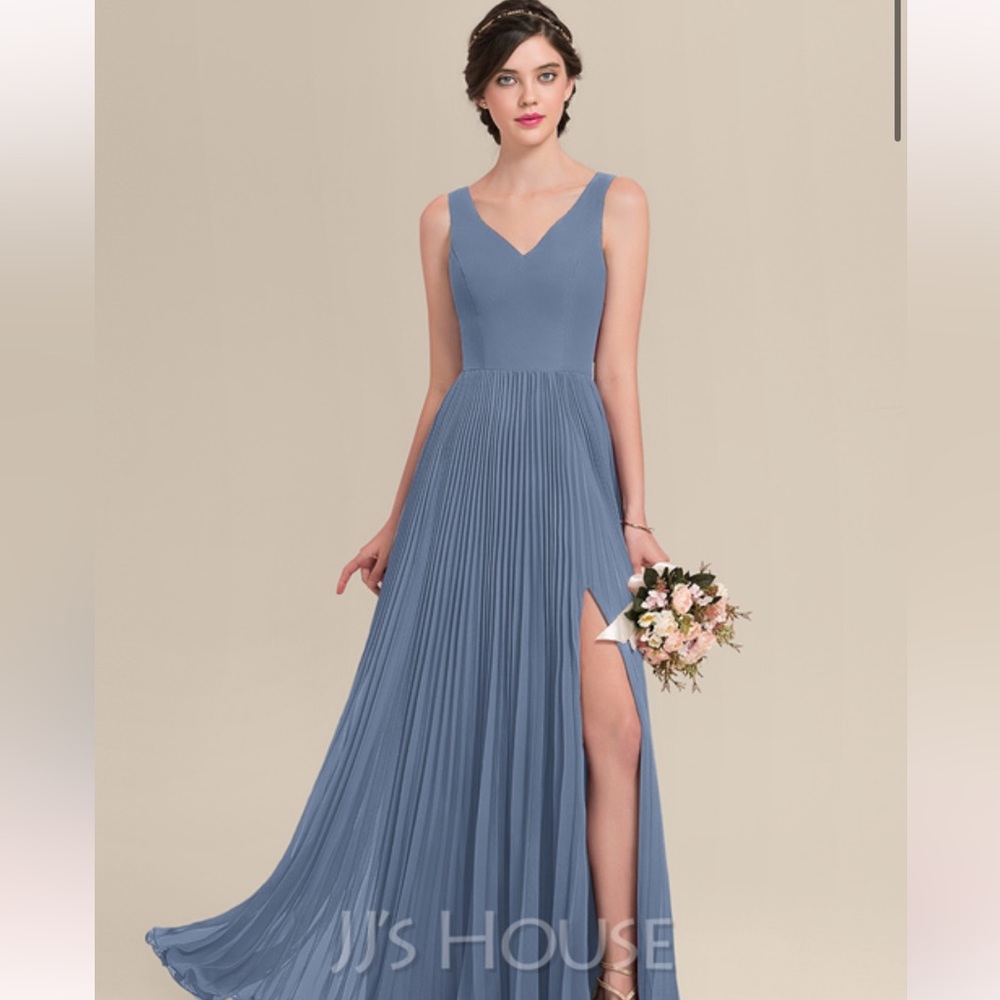 JJ’s House Bridesmaid Dress #126466 in Slate Blue